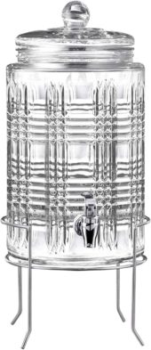 Fitz and Floyd Glass Beverage Dispensers