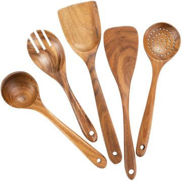 Mondayou Wood Cooking Utensils