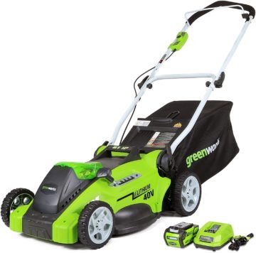 Greenworks Pull Behind Mowers