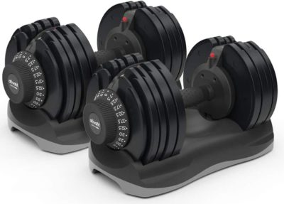 ATIVAFIT Dumbbell Sets with Rack