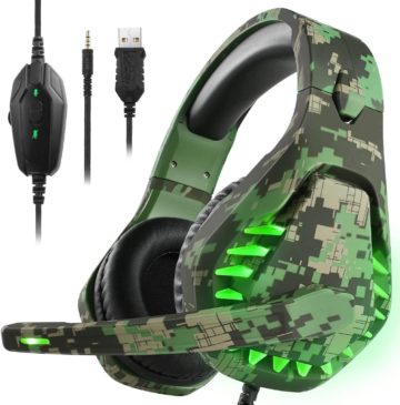 ENVEL Stereo Gaming Headset with Noise Canceling Mic 