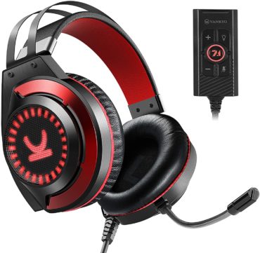 VANKYO Stereo Gaming Headset with Noise Canceling Mic 