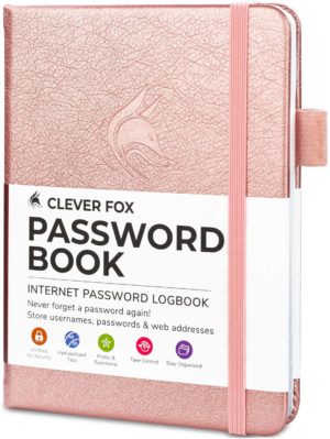 Clever Fox Password Books 
