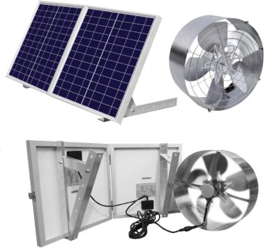 ECO-WORTHY Solar Powered Fans 