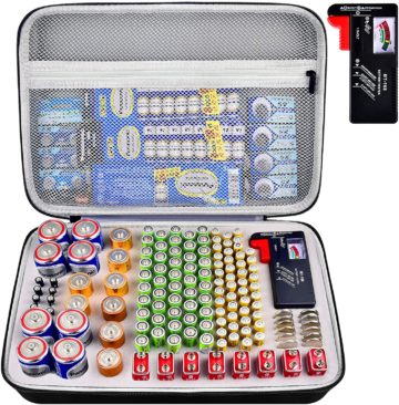 PAIYULE Battery Organizer Cases 
