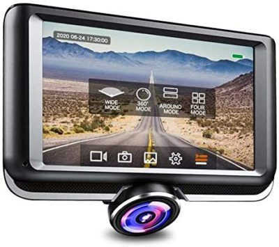 TEENTOK 360 Degree Dash Cameras