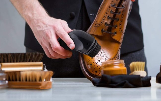 Polishing boot